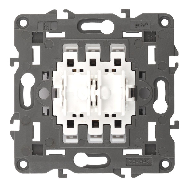 Переключатель для жалюзи ЭРА 12 10AX 250V 12-1110-99 Б0047829 Переключатель для жалюзи ЭРА 12 10AX 250V 12-1110-99 Б0047829