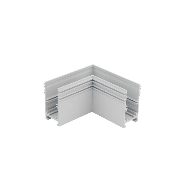 Коннектор для магнитных треков угловой Nowodvorski Lvm Horizontal White 11622