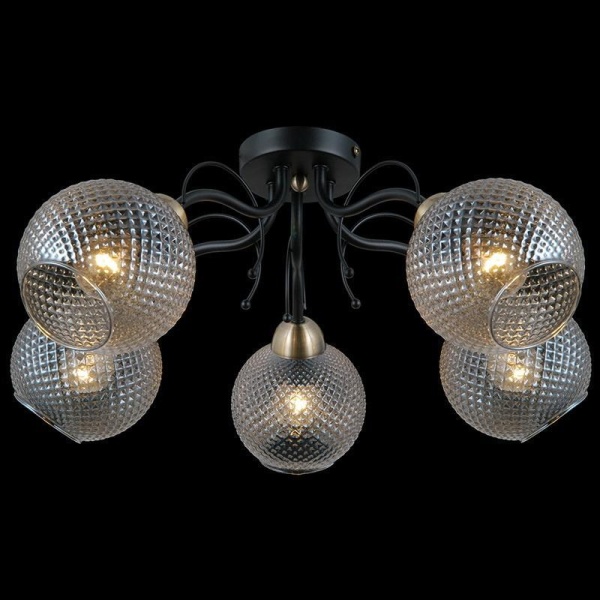 Потолочная люстра Illumico IL0190-5CSQ-79 BK AB