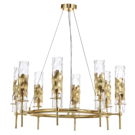 Подвесная люстра Crystal Lux Primavera SP8 Gold