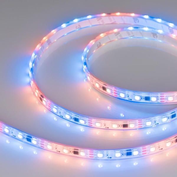 Светодиодная влагозащищенная лента Arlight 14,4W/m 60LED/m 5060SMD разноцветный 5M 026155(3)