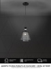 Подвесной светильник Seven Fires Metida WD3604/1P-BK