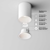 Потолочный светильник Technical C064CL-8W4K-RD-WB