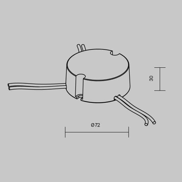 Источник тока Maytoni Lighting control 721032 Источник тока Maytoni Lighting control 721032