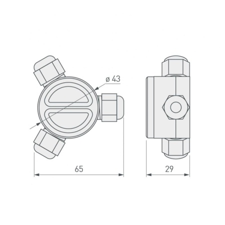 Разветвитель Arlight KLW-3 016901