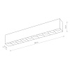 Накладной светильник Nowodvorski Midi Led Black 10060