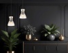 Светильник подвесной со стеклянным плафоном Ambrella light Traditional TR3403