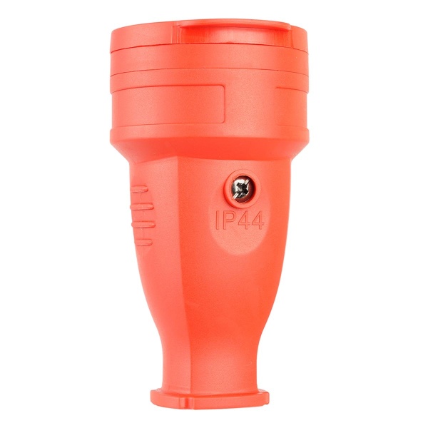 Розетка переносная 1-местная Stekker Одри RST16-21-44 красный 39195