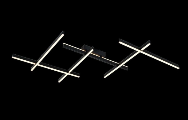 Люстра подвесная Alfa Light F3924-45 black 70W 120*90*1 2