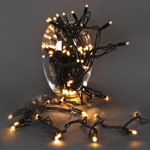 Cветодиодная гирлянда Sneha нить 230V теплый белый A-970 WW