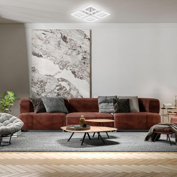 Потолочная светодиодная люстра Escada Aquarius 10287/4LED Потолочная светодиодная люстра Escada Aquarius 10287/4LED