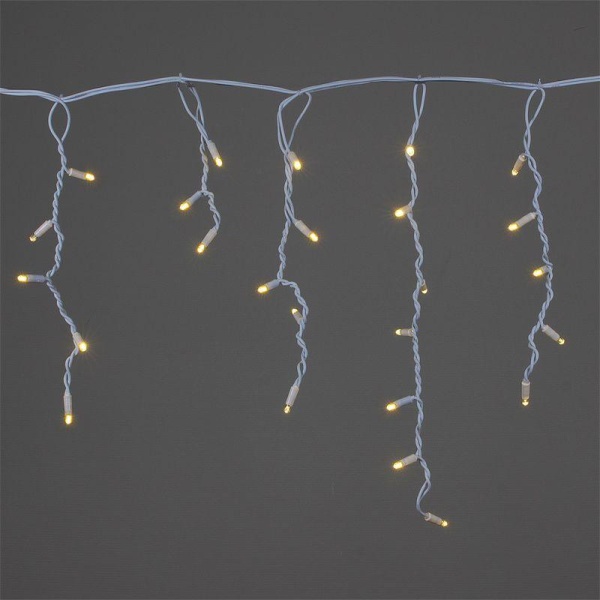 Cветодиодная гирлянда Sneha бахрома 230V теплый белый статичный A-057B WW