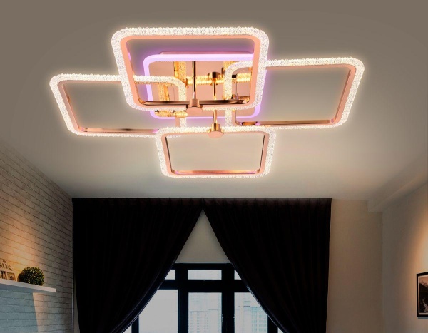 Потолочная светодиодная люстра Ambrella light Original FA538 Потолочная светодиодная люстра Ambrella light Original FA538