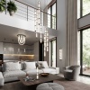 Потолочная люстра Odeon Light Collier L-Vision 5456/80CL