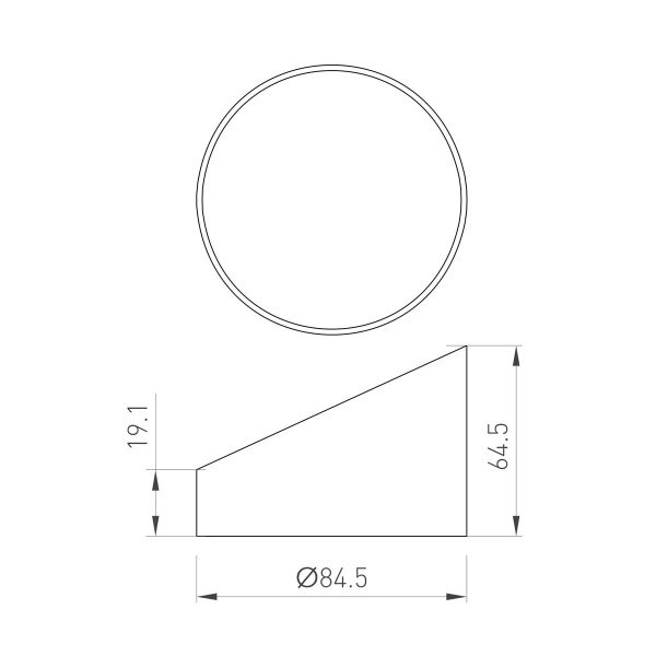 Бленда Arlight LGD-Hood-R85 046771