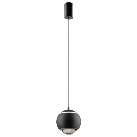 Подвесной светодиодный светильник Crystal Lux Caro SP Led Black