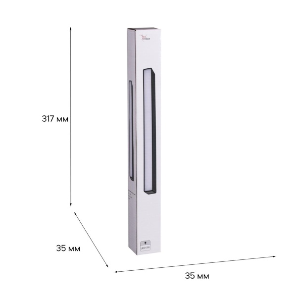 Трековый светодиодный светильник Reluce 13003-9.3-001UR magnetic LED10W BK