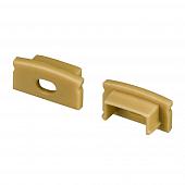 Заглушка с отверстием Arlight Line-1708 Gold 039993