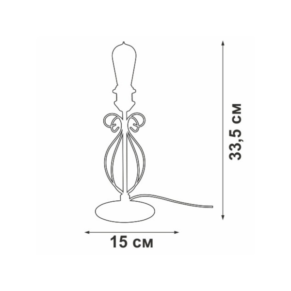 Настольная лампа Vitaluce V1264-0/1L