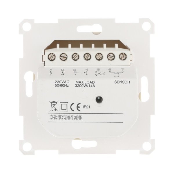 Терморегулятор LK Studio теплого пола в комплекте с сенсором (бежевый), LK60, LK80 867601-1 Терморегулятор LK Studio теплого пола в комплекте с сенсором (бежевый), LK60, LK80 867601-1