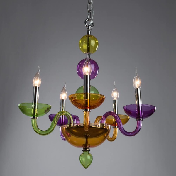 Подвесная люстра Divinare Letizia 1156/01 LM-5 Подвесная люстра Divinare Letizia 1156/01 LM-5