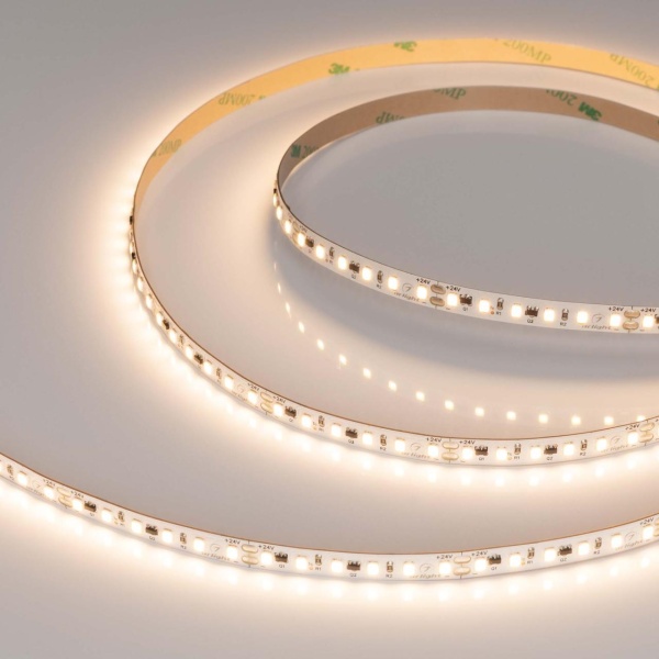 Светодиодная лента Arlight 9,6W/m 120LED/m 2835SMD теплый белый 10M IC-A120-8mm 24V Warm3000 037964
