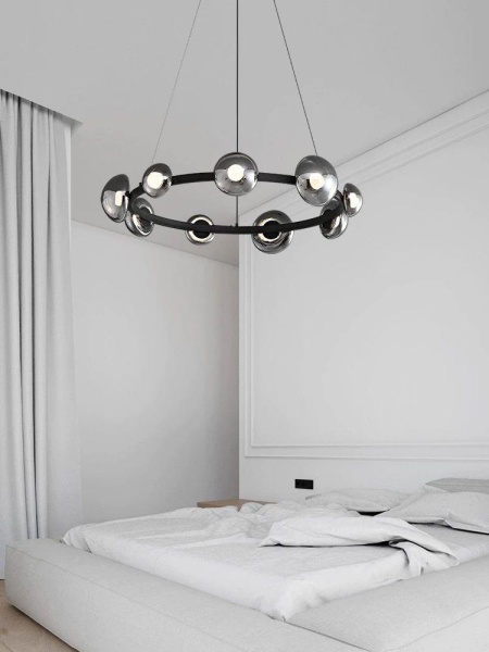 Люстра подвесная Alfa Light F4324-33 D68 Chrome