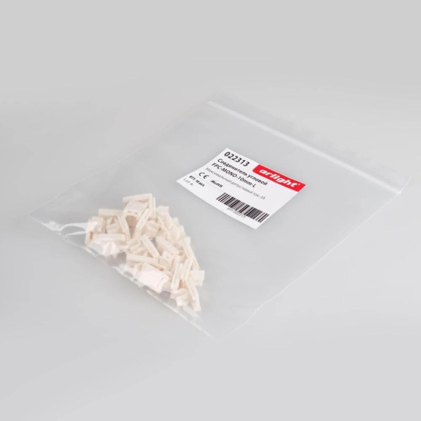 Соединитель угловой Arlight FPC-MONO-10mm-L 022313 Соединитель угловой Arlight FPC-MONO-10mm-L 022313