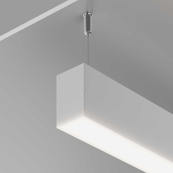 Алюминиевый профиль накладной-подвесной 50х70 (Серебро, 2 м), ALM-5070-S-2M Maytoni Led Strip 633016