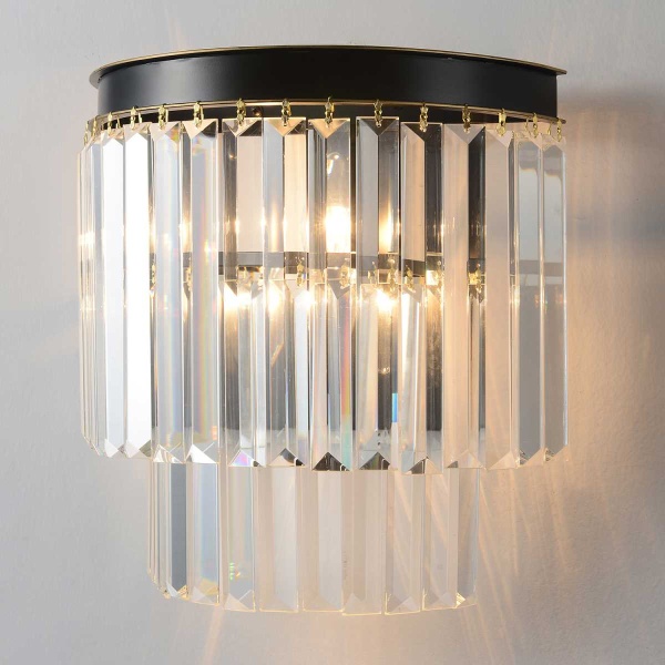 Настенный светильник Crystal Lux MAXIME AP2 BLACK Настенный светильник Crystal Lux MAXIME AP2 BLACK