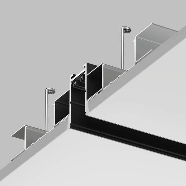 Шинопровод встраиваемый однофазный Denkirs Smart Hide TR2013-BK