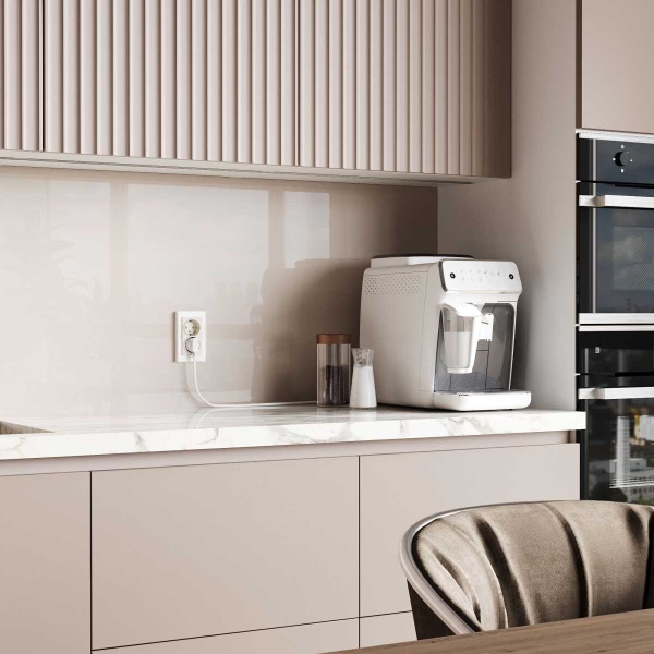 Розетка двойная с заземлением Werkel айвори матовый W1172062 4690389192142