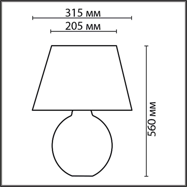 Настольная лампа Lumion Moderni Ramora 8134/1T