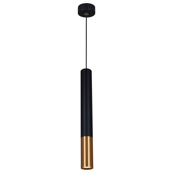 Подвесной светодиодный светильник Reluce 16032-0.9-001IL LED5W BK+GD