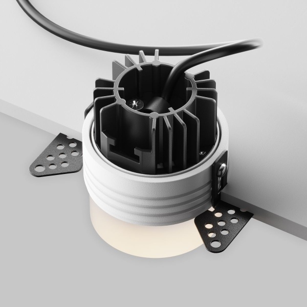 Встраиваемый светодиодный светильник Maytoni Technical Nude DL065-12W4K-TRS-W