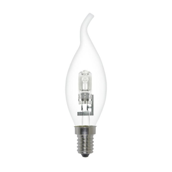 Лампа галогенная Uniel E14 60W прозрачная HCL-60/CL/E14 flame 01080 Лампа галогенная Uniel E14 60W прозрачная HCL-60/CL/E14 flame 01080