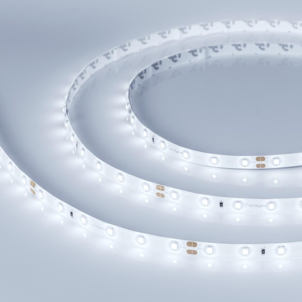 Светодиодная влагозащищенная лента Arlight 7,2W/m 60LED/m 2835SMD холодный белый 5M 020521(2)