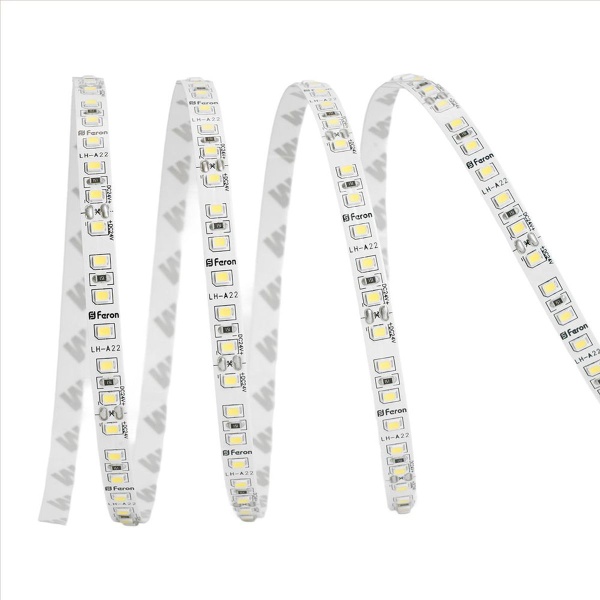Светодиодная лента Feron 11W/m 120LED/m 2835SMD 3000К 30M LS501 53086