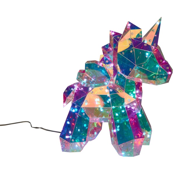Светильник декоративный Единорог с USB проводом 60 светодиодов RGB свет Uniel ULD-R503 USB/RGB UNICORN UL-00011053