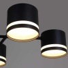 Люстра Reluce 78730-0.3-06 GX53 BK+WOOD