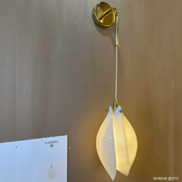 Бра Crystal Lux Flowers AP1