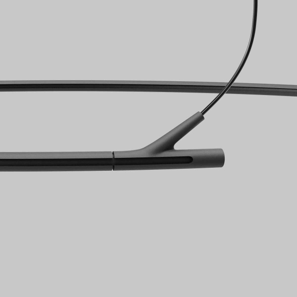 Шинопровод подвесной круглый горизонтальный Maytoni Technical ARITY Busbar trunkings Arity TRX233-RH-D800-B