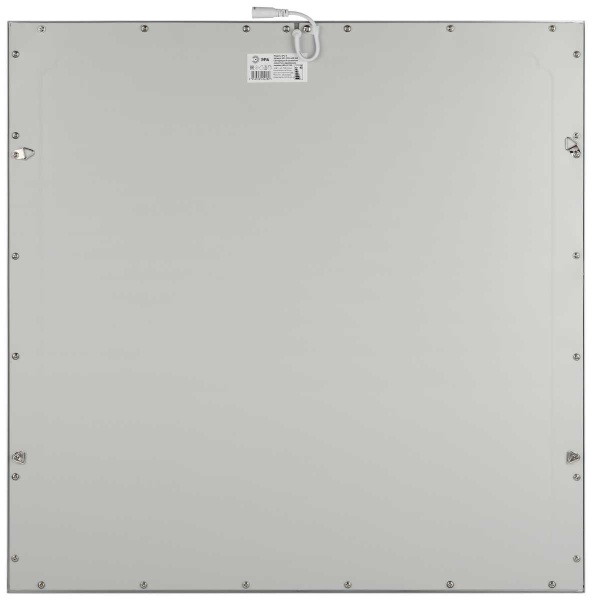 Светодиодная панель ЭРА SPL-510-S-65K-040 40Вт 6500К 595х595х8 серебро без драйвера с ушками ультратонкая Б0048924
