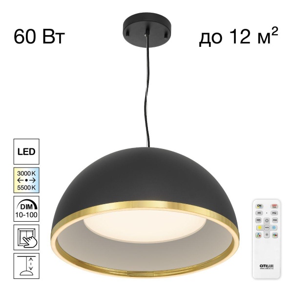 Подвесной светодиодный светильник Citilux Floom CL736251
