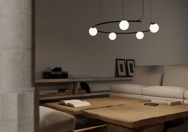 Трековый светильник Maytoni Technical ARITY Luna TR236-1-5W3K-B