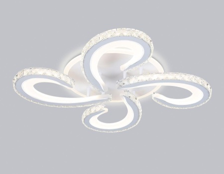 Потолочная светодиодная люстра Ambrella light Acrylica Ice FA1702