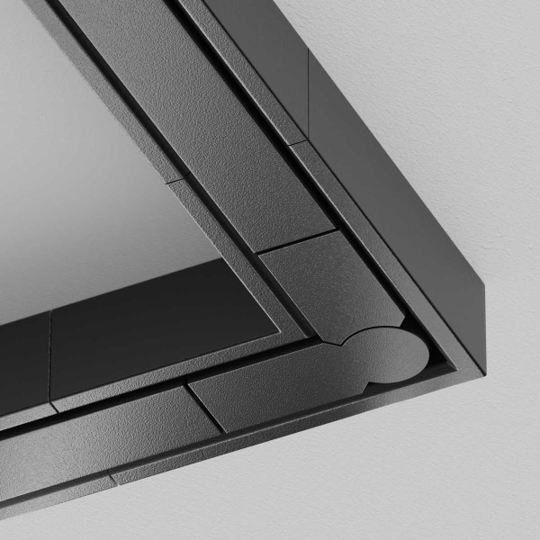 Коннектор угловой Exility X накладной, черный Maytoni Technical EXILITY X Accessories for tracks Exility X TRA239CL-41B