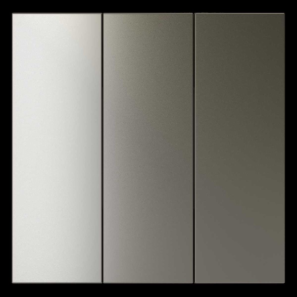 Клавиши для выключателя/переключателя трехклавишного S70 (шелк) Voltum VLS000504