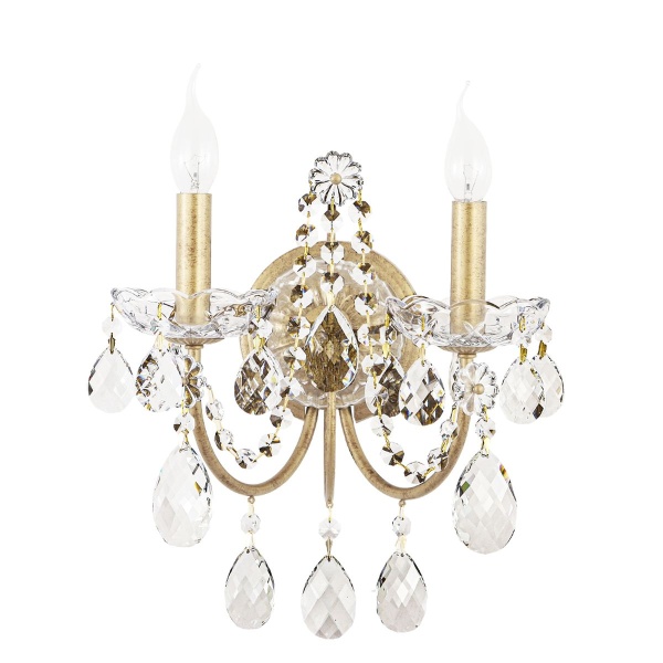 Бра Crystal Lux Odelis AP2 Gold Бра Crystal Lux Odelis AP2 Gold