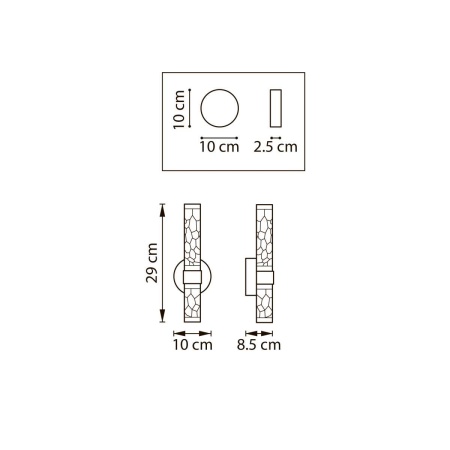 Бра Lightstar Acrile 737662